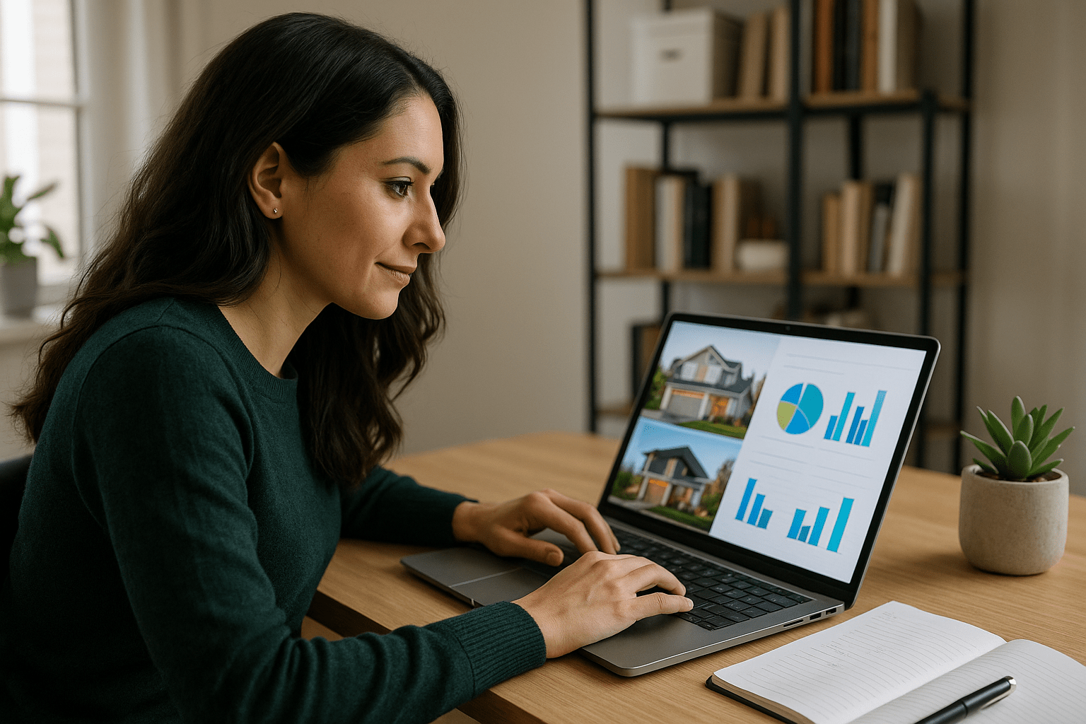 Passive investor evaluating real estate syndication investment opportunity and reviewing offering documentation